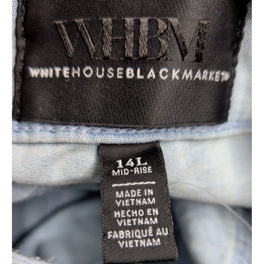 White House Black Market Pret-A-Pedi Straight Cropped Pant - Picture 6 of 10